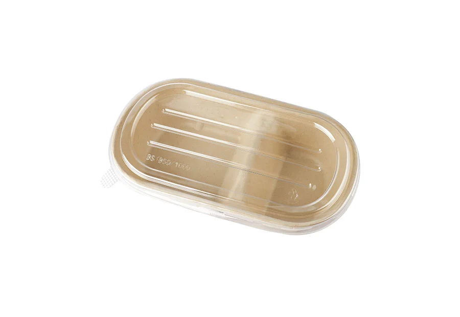 Two Compartments Of Food Containers With Different Capacities