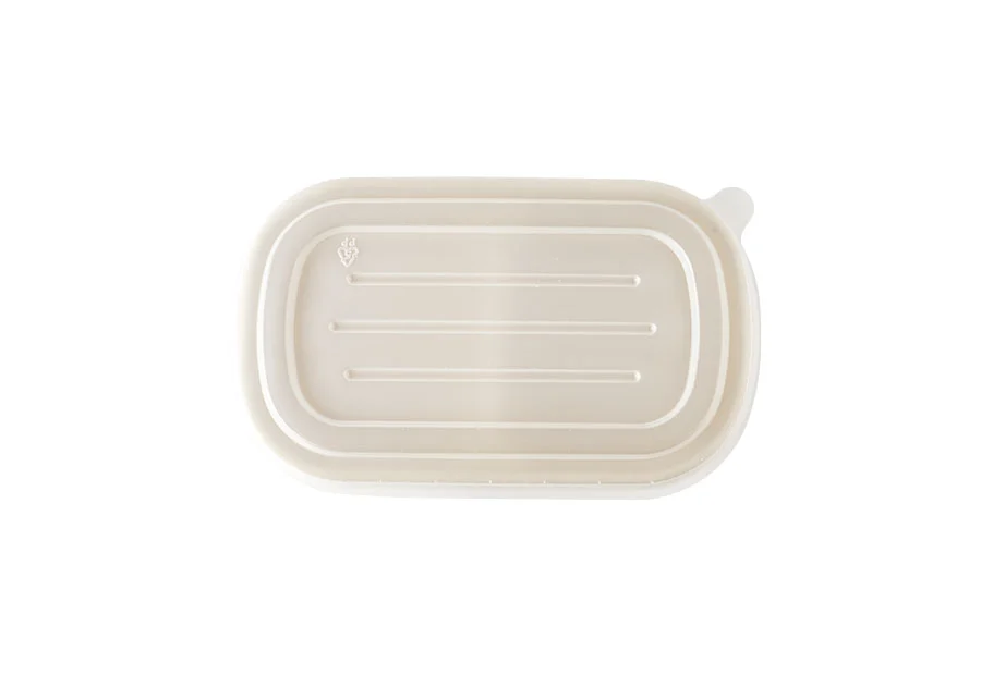 Two Compartments Of Food Containers With Different Capacities