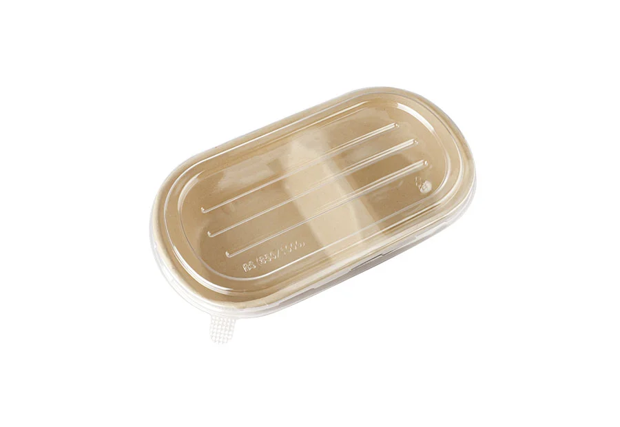 Two Compartments Of Food Containers With Different Capacities