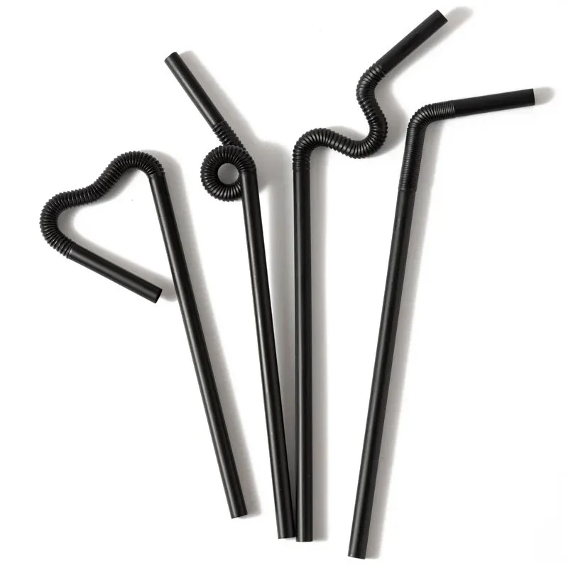Plastic Flexible PP Straws