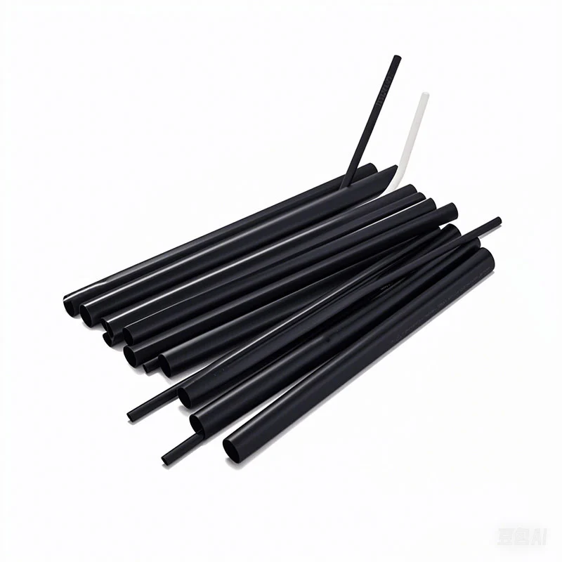 Plastic PP straight-drink straws