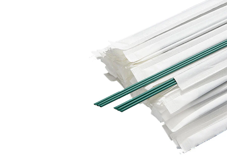 Degradable PLA Three-Hole Coffee Straw