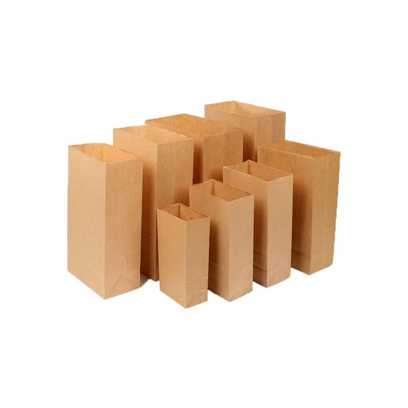 Custom Reusable Eco-Friendly Paper Bags Without Handle