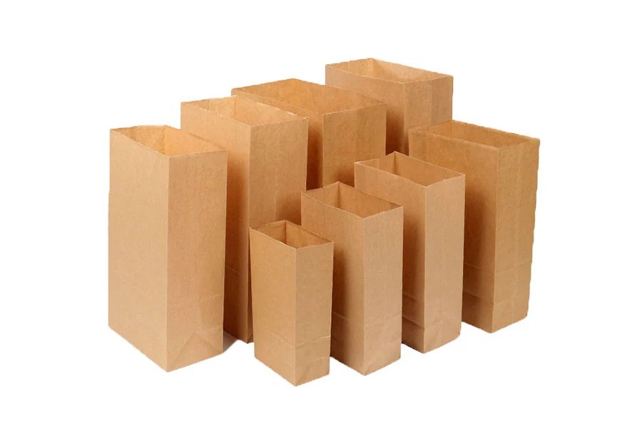 Custom Reusable Eco-Friendly Paper Bags Without Handle