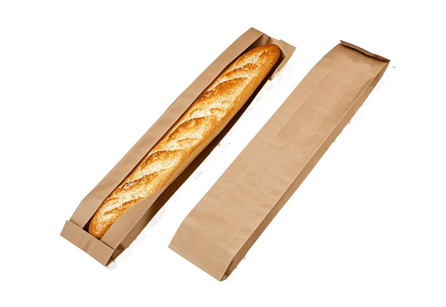 Biodegradable Custom Paper Bags with Clear Window Wholesale