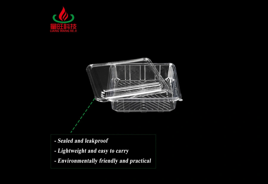 Disposable PET Plastic Sealed Box