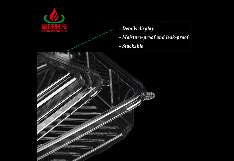 Disposable PET Plastic Sealed Box