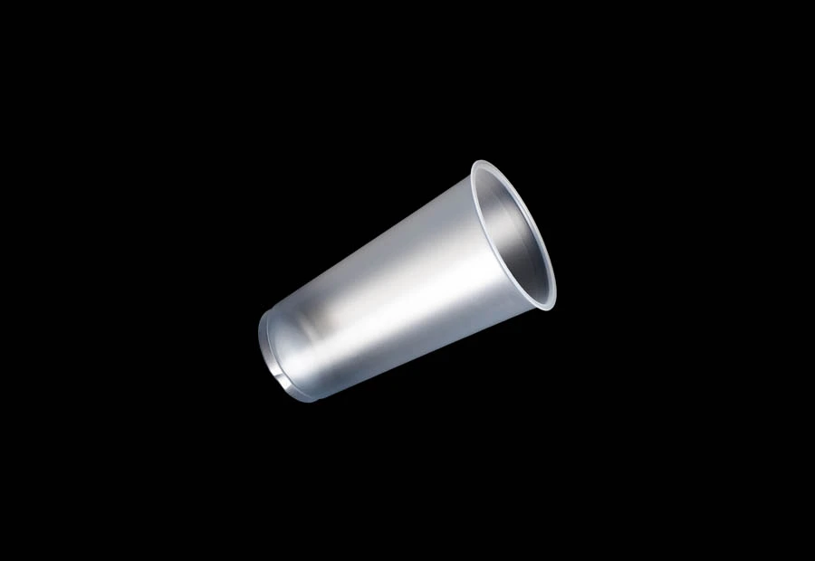 500ml PP disposable frosted plastic cup